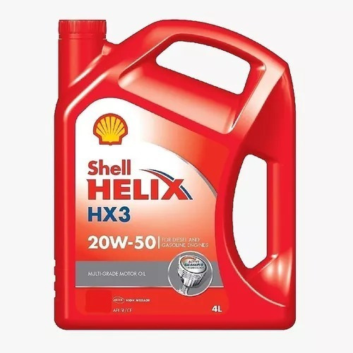Aceite Shell Helix Hx3 G 20w50 X 4 Lts.