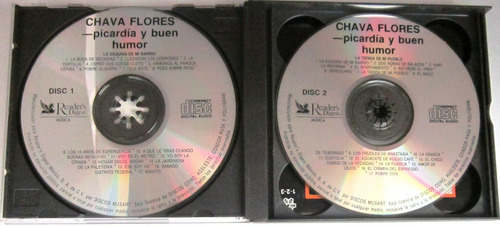 Chava Flores - Picardia Y Buen Humor 5 Cd (Usado)