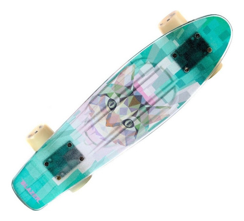 Patineta Penny Blazer Lija Transparente Luz Led Envio Gratis