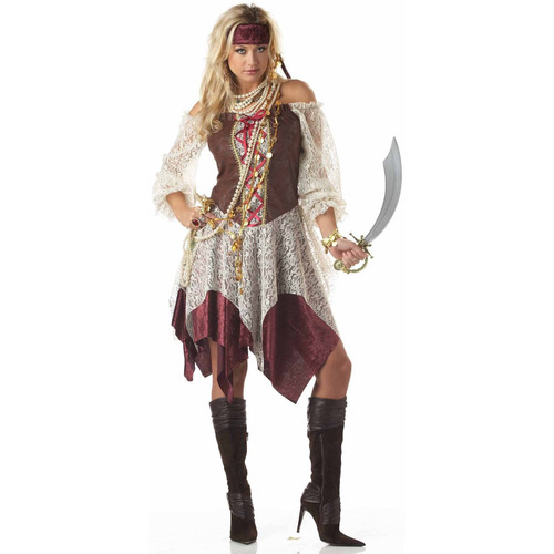 Disfraz De Pirata Para Mujer Talla: S Halloween