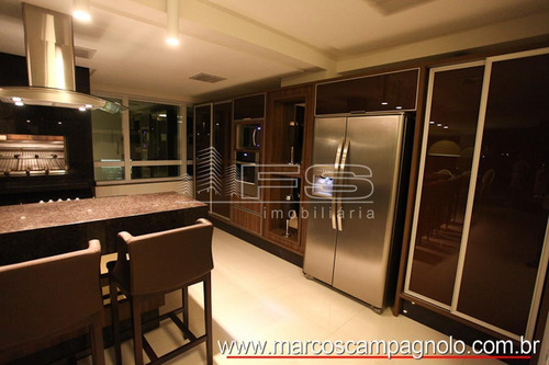 Imagem 1 de 15 de Apartamento 5 Suites Mobiliado Meia Praia - 3933
