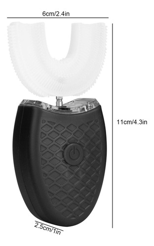 Hogar Ultrasónico Ultrasónico Recargable Silicona En Forma D