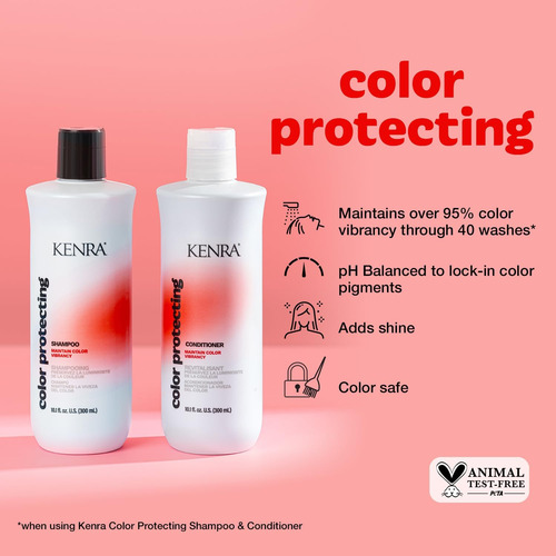 Conjunto De Shampoo E Condicionador Kenra Color Protecting