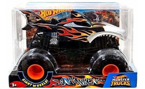 Hot Wheels Monster Trucks Tiburón Wreak Vehículo