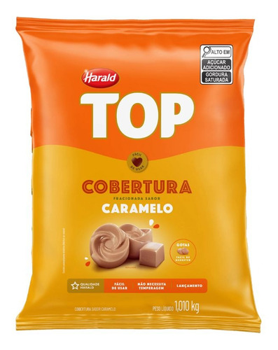 Chocolate Harald Top Cobertura Caramelo 1,010 Kg