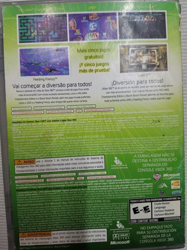 Xbox Live Arcade Disco De Antología Para Xbox 360 Físico 