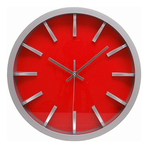 Kiera Grace Bold Modern-contemporary Reloj De Pared Redondo
