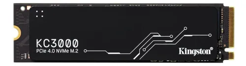 Imagem do produto SSD Kingston KC3000 512GB NVMe M.2 PCIe 4.0 SKC3000S/512G em Mercado Livre