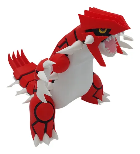 Figura Groudon Pokemon Legendario Impresion 3d