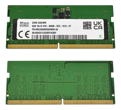 Sk Hynix 8gb 4800mhz Ddr5 Memoria Ram Laptop Sodimm | MercadoLivre