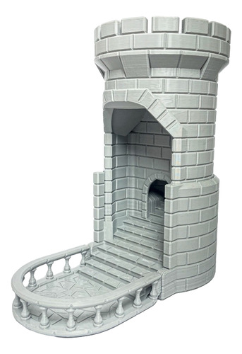 Torre De Rpg E Board Game - Rolador Manual E Automático