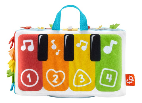 Fisher-price Juguete Bebés Suave Piano Pataditas Musical