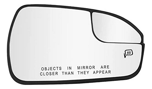 Espejo - Right Power Heated Mirror Glass Replacement For ***