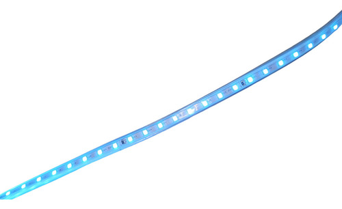 Tira Led Azul Turqueza 2835 25mt Seccionable C/50cm 110volts Luz Azul Turqueza / Ice Blue