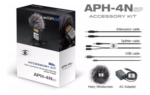 Kit De Accesorios Aph4 Para Grabador Zoom H4n Pro