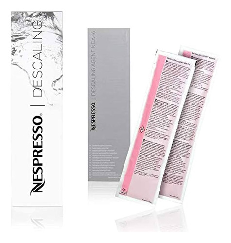 Kit X2 Descalcificador Cafetera Nespresso Original!