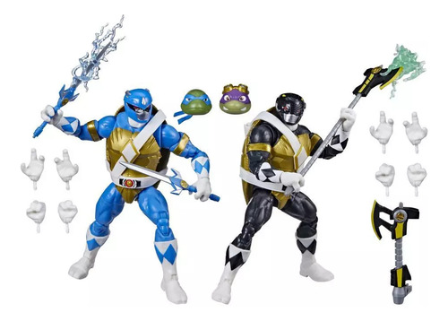 Donatello Y Leonardo Colección Lightning Power Rangers Tmnt