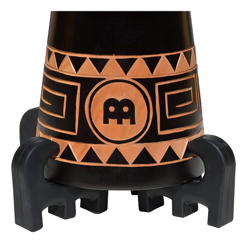 Meinl Mcr-bk Soportes Set 4 Piezas Riser Conga Goma Flexible Color Negro