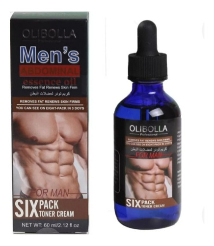 Aceite Abdominal Six Pack Toner Men Hombre 