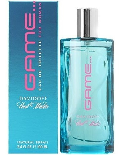 Cool Water Game De Davidoff Para Mujeres, 3.4 Onzas