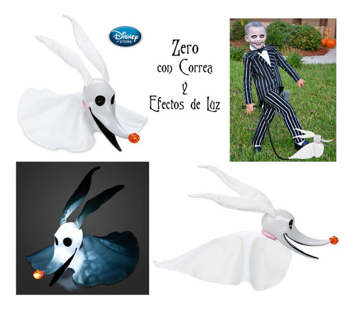 Zero The Nightmare Before Christmas Con Luz Disney Original (Usado)