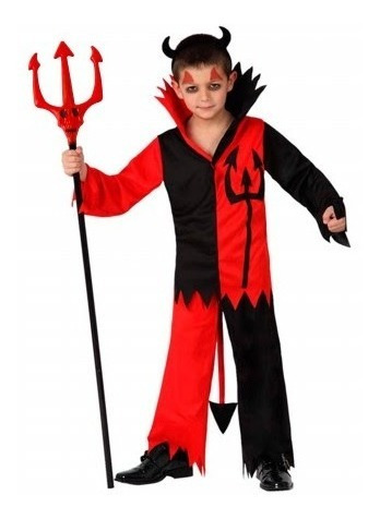Tridente Halloween Diablo Para Disfraz Demonio Niño Niña | Cuotas sin  interés