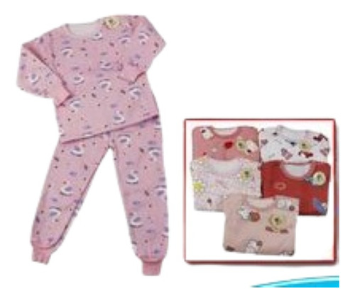 Conjunto Pijama, Conjunto De Niña Con Felpa Todos Los Talles