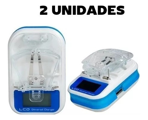 Cargador Universal Digital Lcd Usb Blu Bb Samsung LG