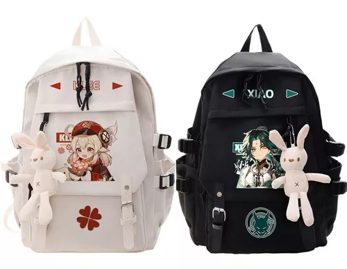 Jogo Genshin Impacto Anime 3D Impressão Mochila Estudante Escola Bolsa De  Ombro Juventude Outdoor Viagem Mochila Crianças Presentes de Aniversário