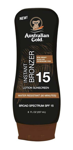 Australian Gold Lotion Spf 15 Bronzer Kona Coffee X 237 Ml