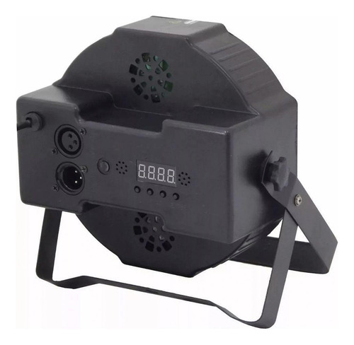 Kit 2 Canhões Refletor Par 64 36 Leds 1w Rgbw Dmx Digital