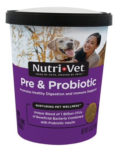 Vitaminas Suaves Pre Y Probióticos Para Perros