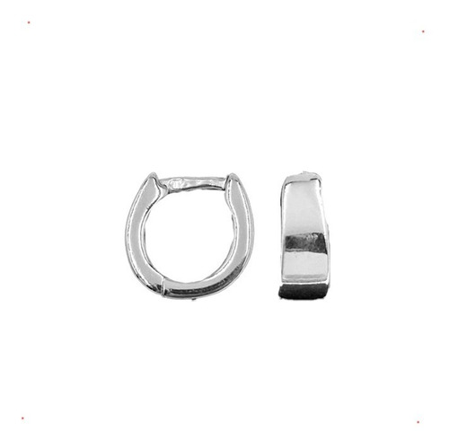 Aretes Huggies Herradura De Plata 925 Con Envio