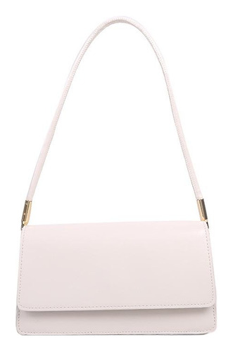 Mini Bolsa Feminina Tiracolo Celular Documentos Bolsa Ombro Cor Branco