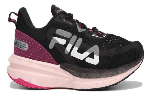 Tenis Fila Racer T2 Feminino - Pto/roxo