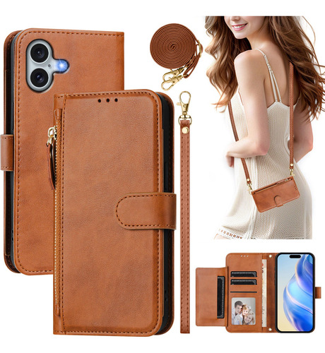 Compatível Com Capa De Proteção Para iPhone 16 Plus Com Cour