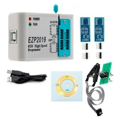 Programador Usb Ezp2019 Spi Alta Velocidad + Pinza Soic8 Smd