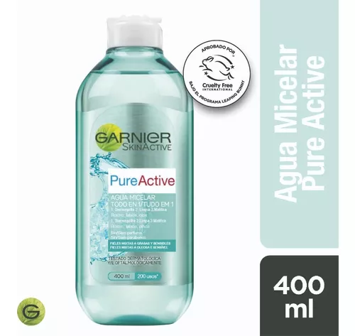 Agua Micelar Pure Active Garnier Skin Active Tipo de piel Piel Mixta/Grasa