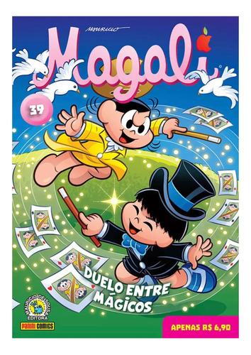 Magali - Duelo Entre Mágicos - Volume 39 - Mauricio De Sousa