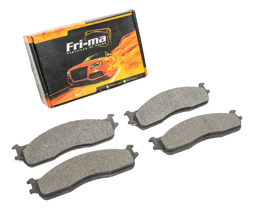 Pastilla De Freno P/ Dodge Ram 1500 Tra Frima