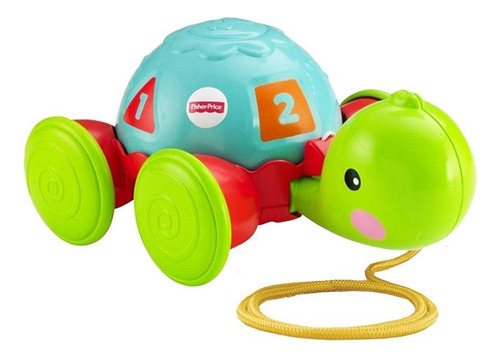 Juego Arrastre Bebe Didactico Tortuga Aprendiz Fisher Price