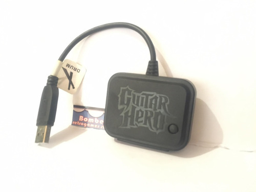 Guitar Hero Ps3 Ps2 Receptor Dongle Inalambrico Bateria