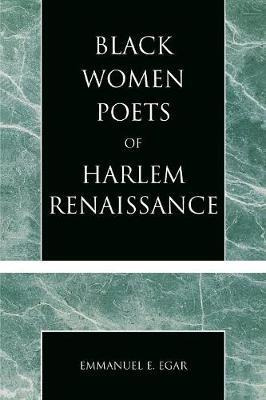 Libro Black Women Poets Of Harlem Renaissance - Emmanuel ...
