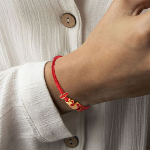 Pulsera De Hilo Rojo De 2 Piezas: Año De La Serpiente 2025 H