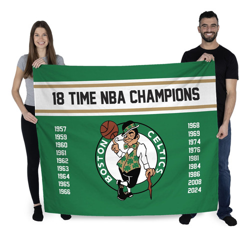 Tapiz Colgar Pared Northwest Boston Celtics 34x40 Ews