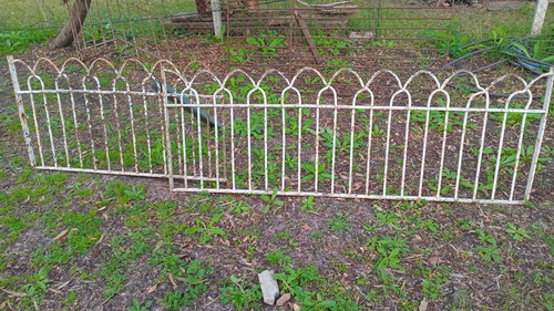 Reja Antigua Cerco 3.34 X Blanco (Usado)