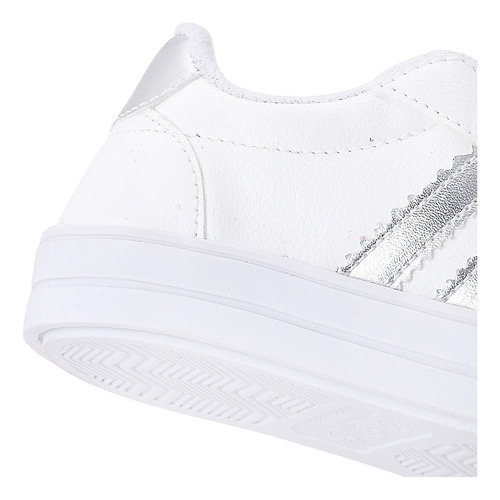 Kit 2 Tênis Infantil Menina Branco Com Velcro Super Macio