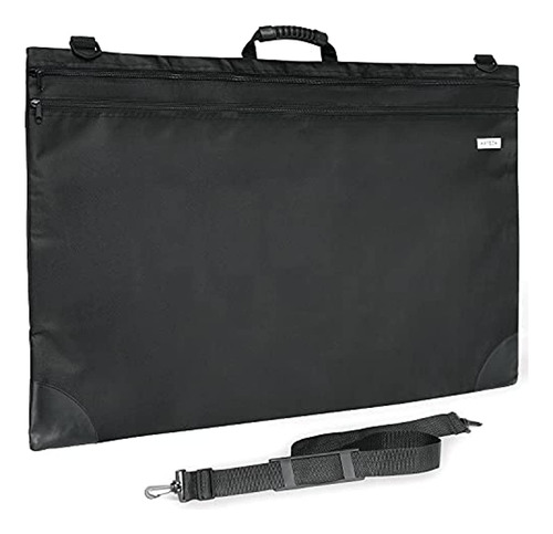 Arteza Art Portfolio Case, 24 X 36 Pulgadas, Negro, Carpeta 