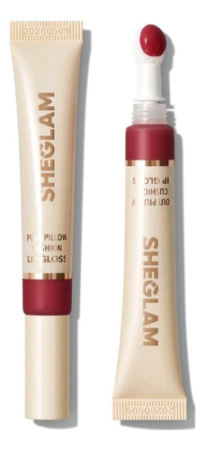 Sheglam Pout Pillow Lip Gloss Con Cojin Shein Brillo Labial Acabado Brillante Color Ko