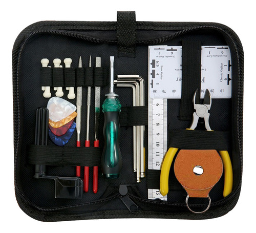 Kit De Herramientas Para Reparar Guitarra 23 Piezas